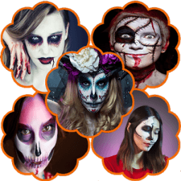 Halloween Makeup Face Changer أيقونة