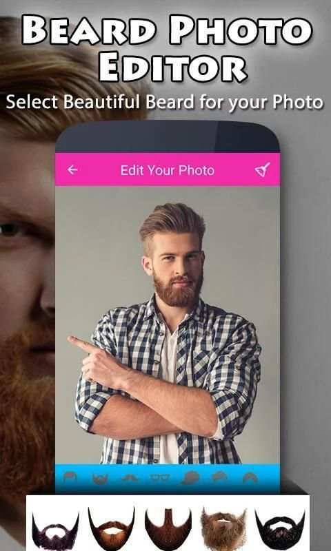 Beard Photo Editor 4 تصوير الشاشة