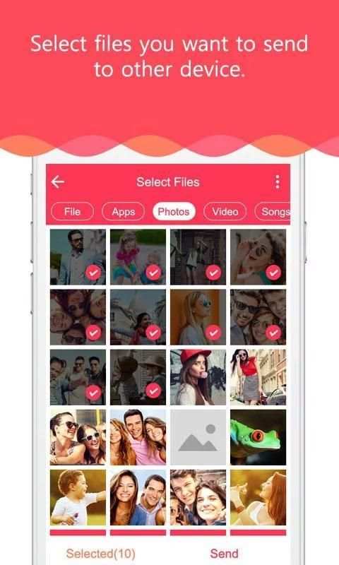 SHAREon: File Transfer Sharing скриншот 3