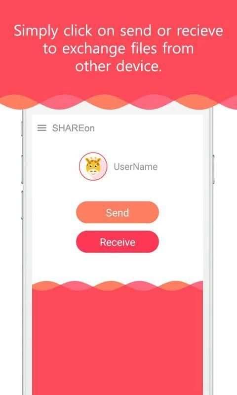 SHAREon: File Transfer Sharing 1 تصوير الشاشة