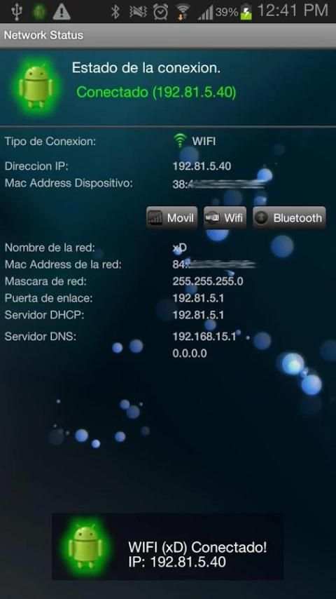 Network Status screenshot 8