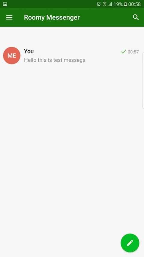 Roomy Messenger screenshot 4