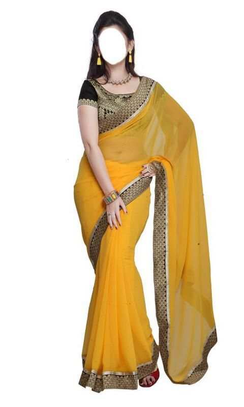 Beautiful Women Sarees Frame скриншот 1