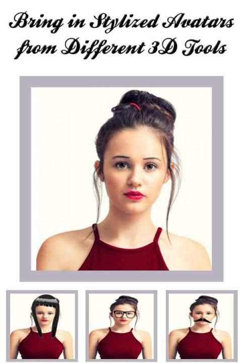 My Face In 3D : Virtual Reality Simulator Free screenshot 1