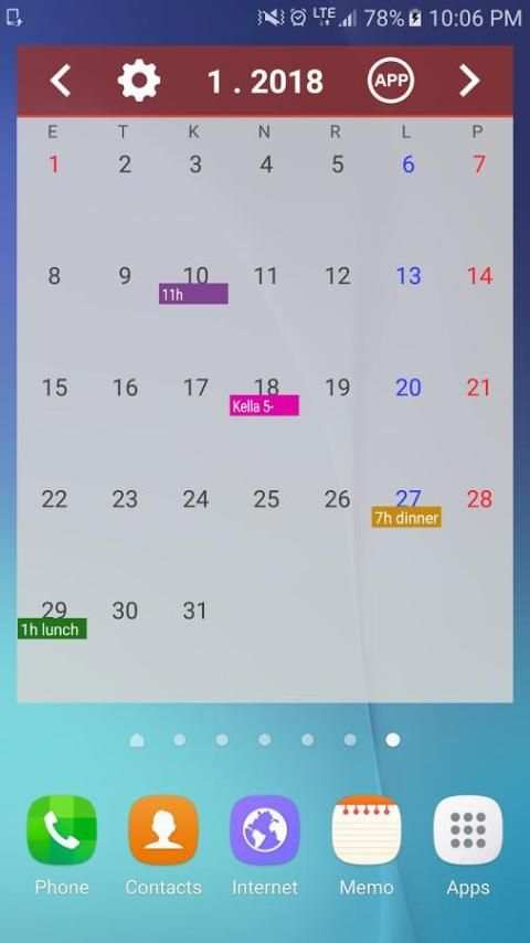Lihtne Eesti Kalendar скриншот 5