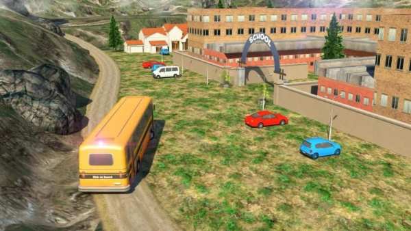 School Bus: Up Hill Driving स्क्रीनशॉट 5