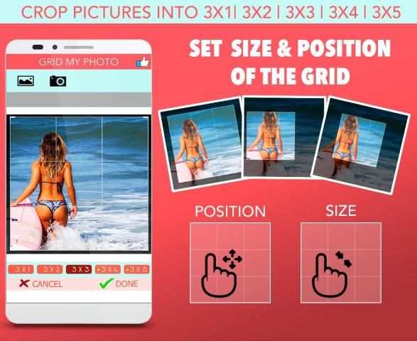 Grid Photos - Easy Split your Photos (2017) скриншот 3