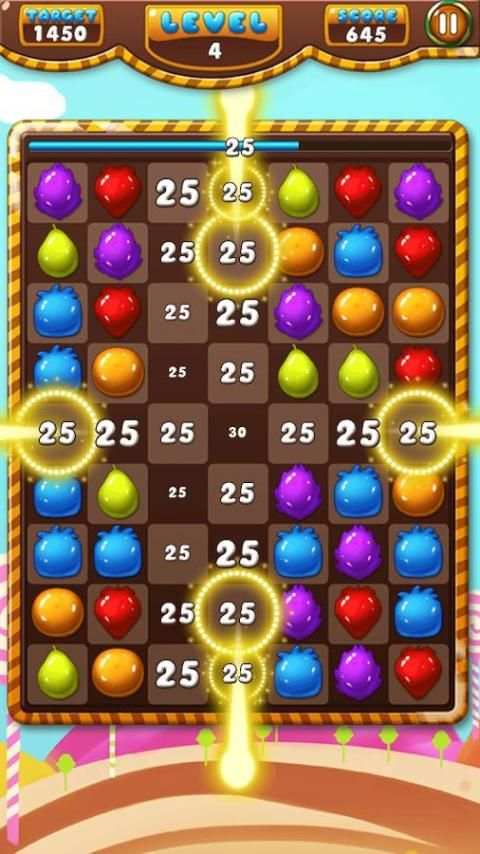 Candies Fever 5 تصوير الشاشة