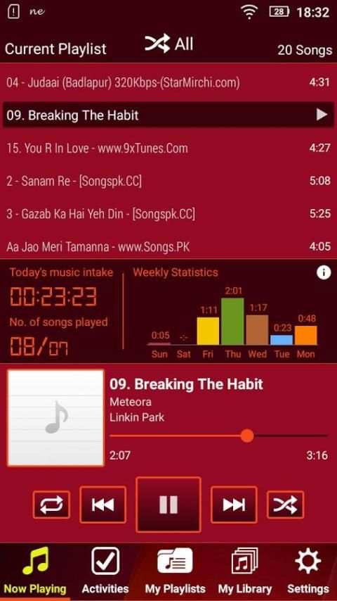 Neon Player - MP3 Music Player screenshot 6