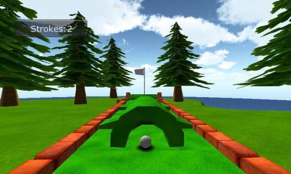 Mini Golf 3D 1 تصوير الشاشة