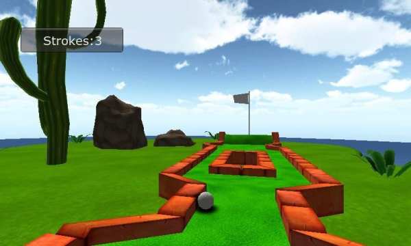 Mini Golf 3D 2 تصوير الشاشة