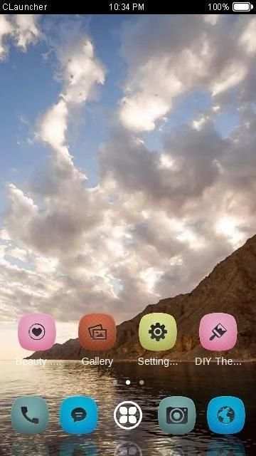 Sinal C Launcher Theme скриншот 1