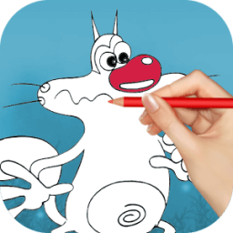 Oggy Coloring Game иконка