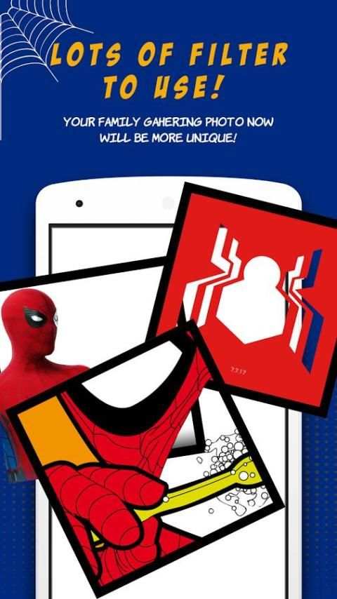 Spider Homecoming Photoframe : Potoya скриншот 6