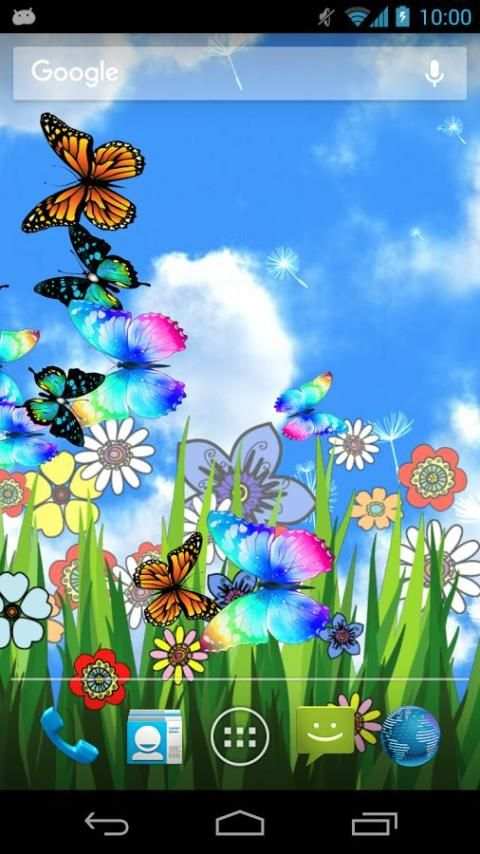 Spring Live Wallpaper 1 تصوير الشاشة