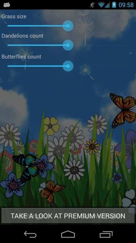 Spring Live Wallpaper 3 تصوير الشاشة