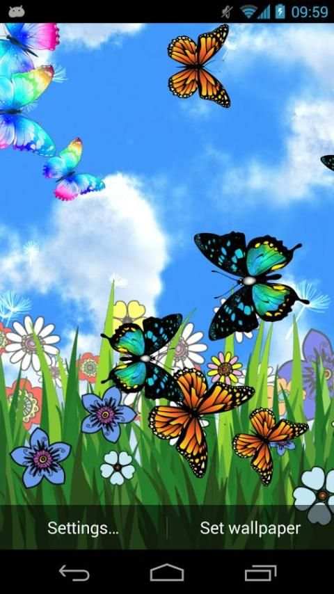 Spring Live Wallpaper 2 تصوير الشاشة