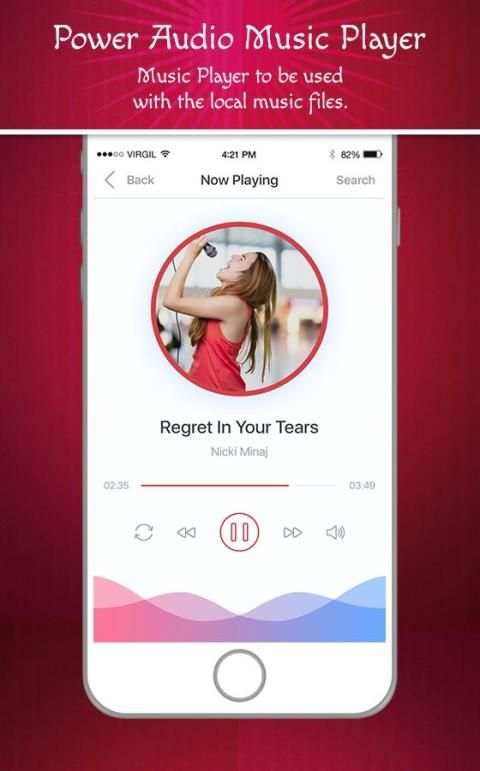 Power Audio Music Player 4 تصوير الشاشة
