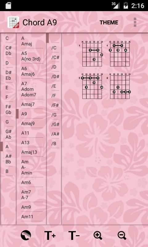 Guitar Chords Free 4 تصوير الشاشة