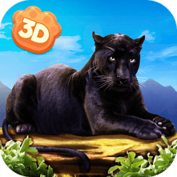 Panther Family Forest Life 3D icon