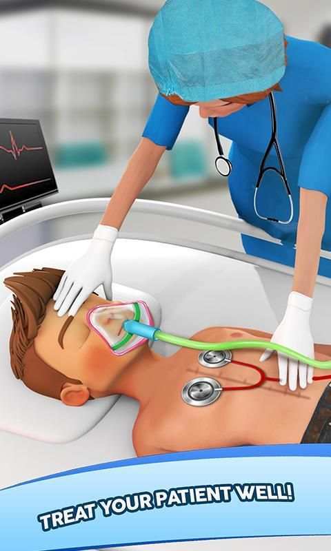 Heart Surgery Game - ER Emergency Doctor screenshot 11