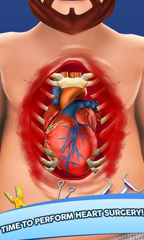 Heart Surgery Game - ER Emergency Doctor screenshot 12