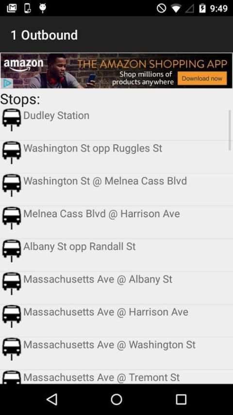 My MBTA Next Bus screenshot 3