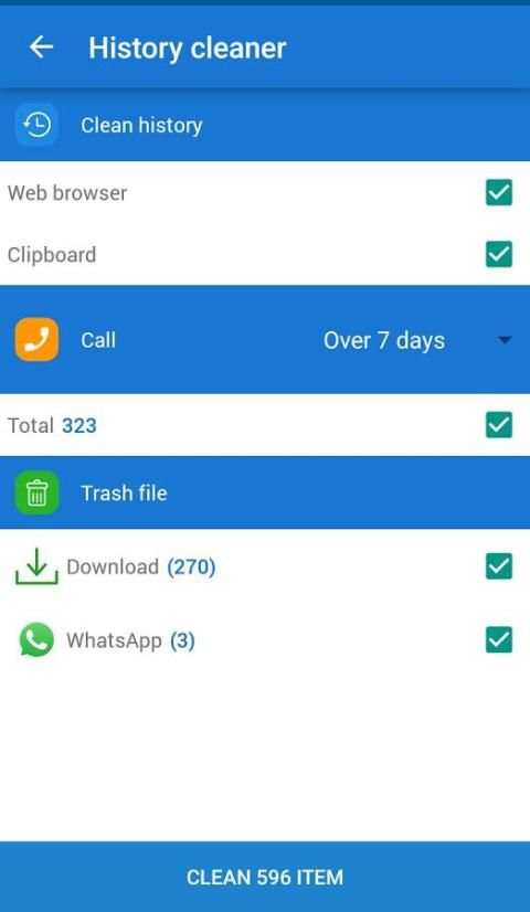 Clean Master - Free Booster & Cleaner,Optimizer स्क्रीनशॉट 2