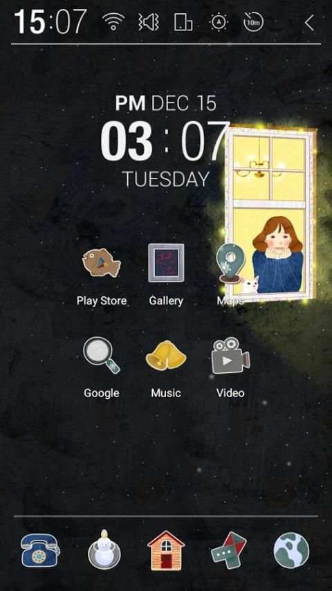 I’m happy Atom Theme 8 تصوير الشاشة