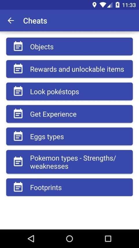 Cheats - Pokemon Go screenshot 2