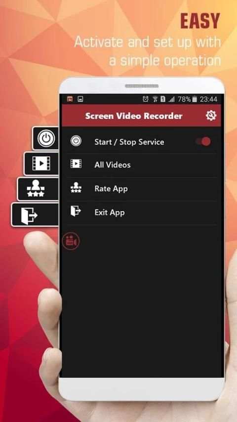 Screen Video Recorder, REC Video Free 4 تصوير الشاشة