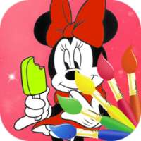 Mickey Coloring Game For Mouse иконка
