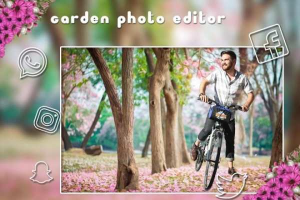 Garden Photo Editor скриншот 1
