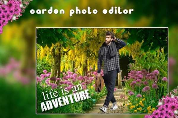 Garden Photo Editor скриншот 2