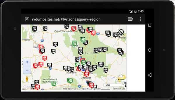 RV Dump Sites 4 تصوير الشاشة