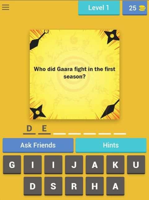 Ninja Trivia: Naruto screenshot 7