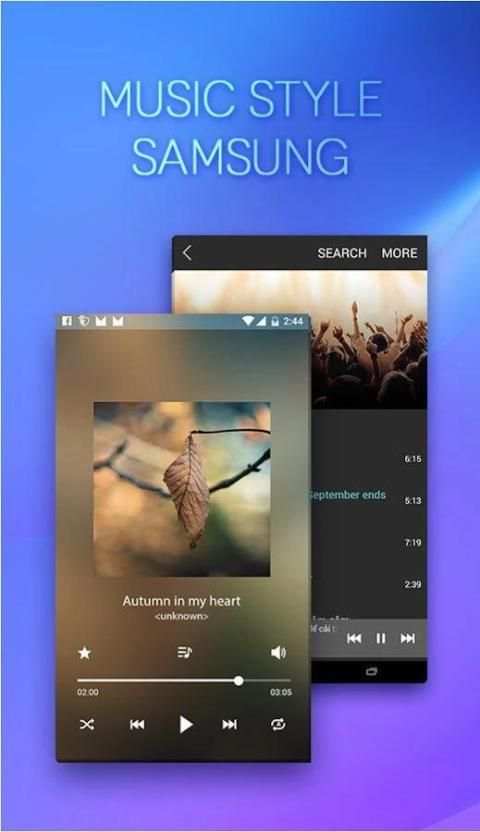 Music Style Samsung скриншот 1