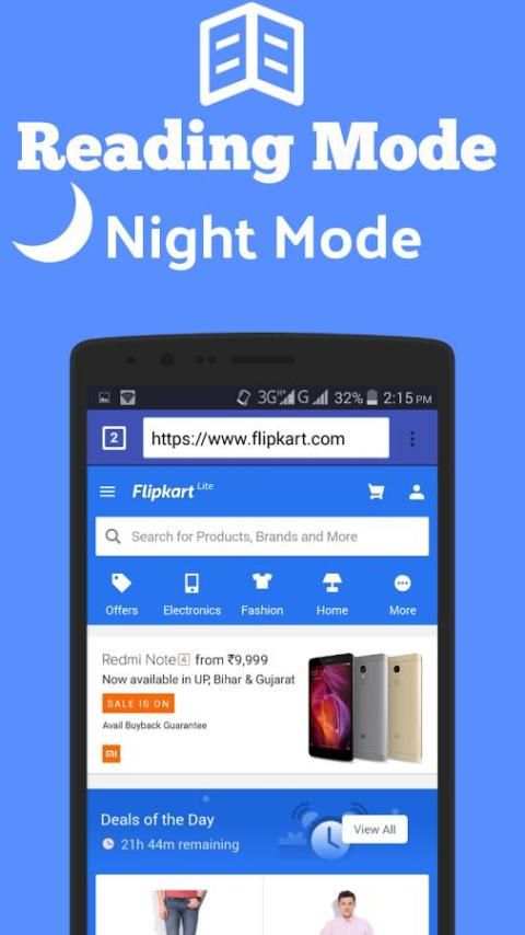 Fly Browser Mini स्क्रीनशॉट 3