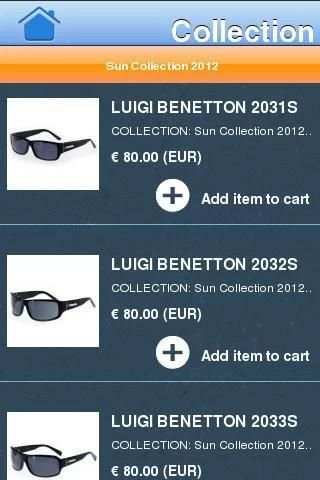 Sunglasses shop screenshot 4