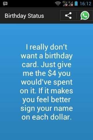 Birthday Status Collection 3 تصوير الشاشة