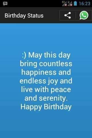 Birthday Status Collection 2 تصوير الشاشة