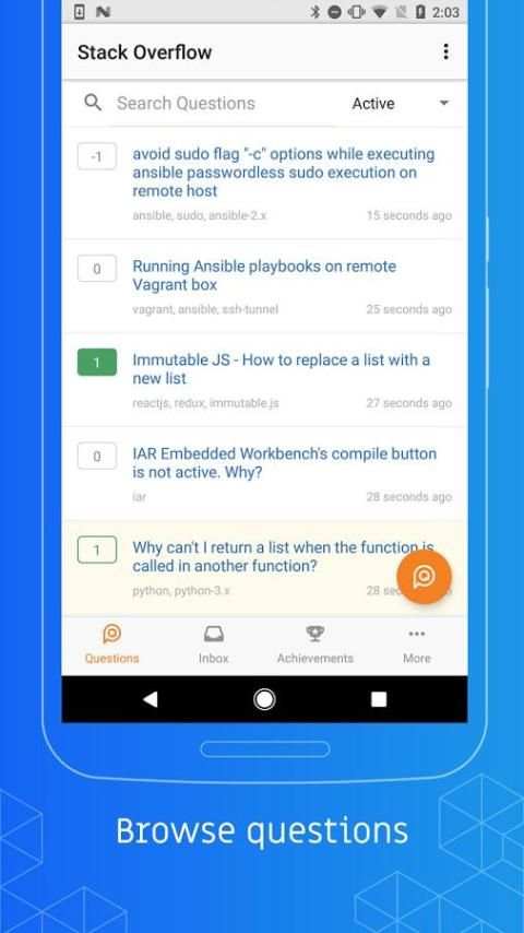 Stack Overflow 5 تصوير الشاشة