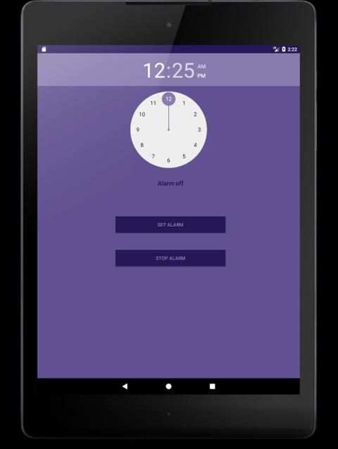 Simple Alarm screenshot 1