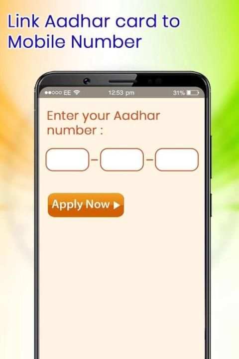 Aadhar Card Link to Mobile Number / SIM Online скриншот 4