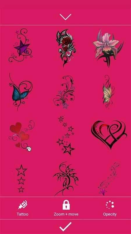 Girls tattoo photo maker скриншот 6
