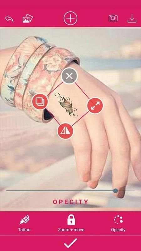 Girls tattoo photo maker скриншот 5