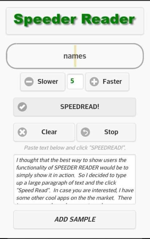 Speeder Reader скриншот 4