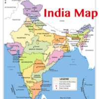 India Map & Capitals on 9Apps