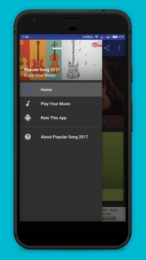 Popular Song 2017 screenshot 3