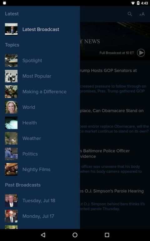 NBC Nightly News 10 تصوير الشاشة